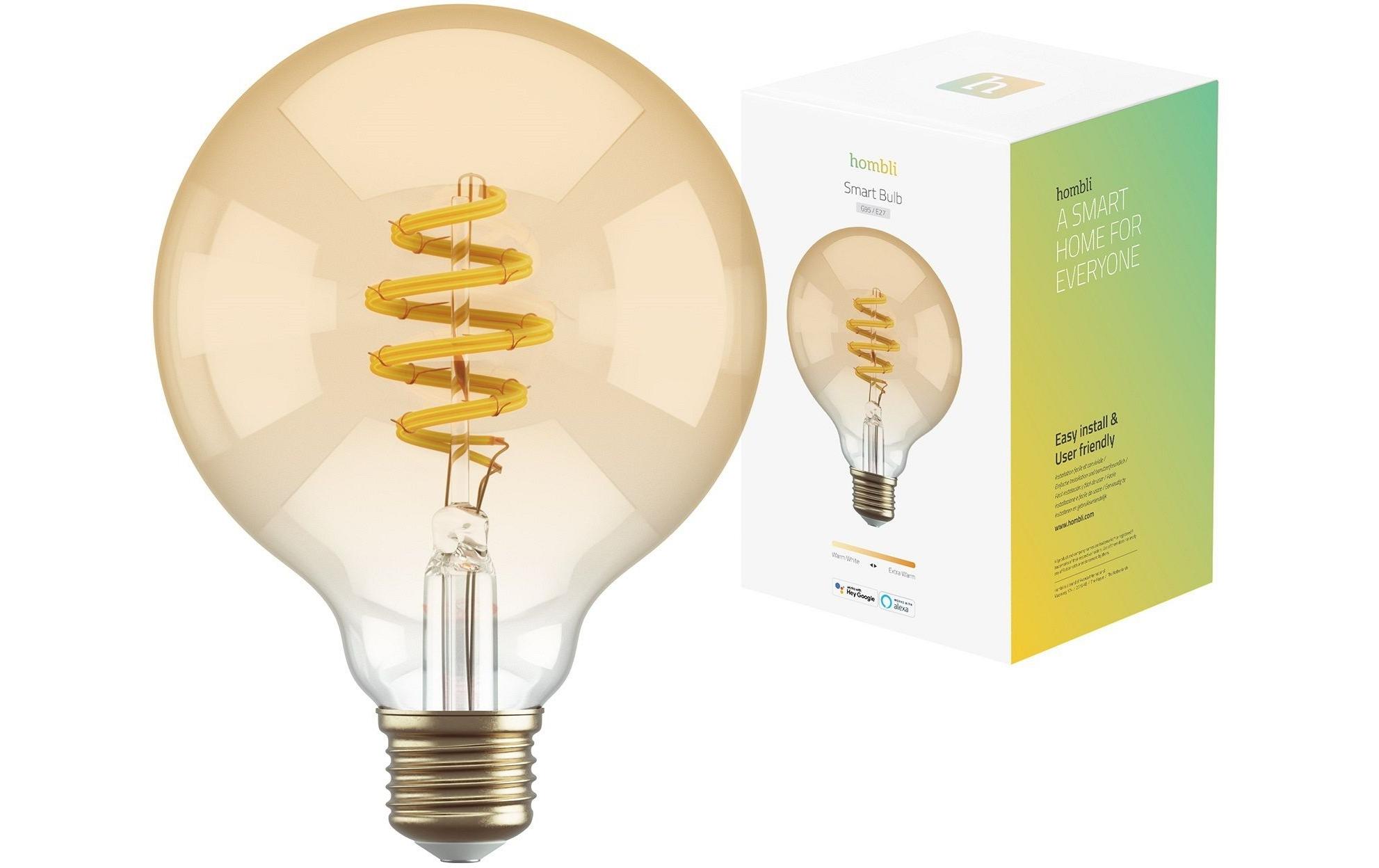 Leuchtmittel Smart Filament Bulb, E27, 5.5 W, Amber, GlobeIntelligentes Leuchtmittel