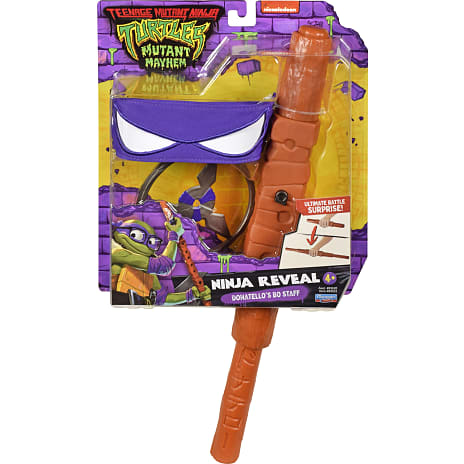 Turtles maske og ninjastjerne - flere varianter - assorteret