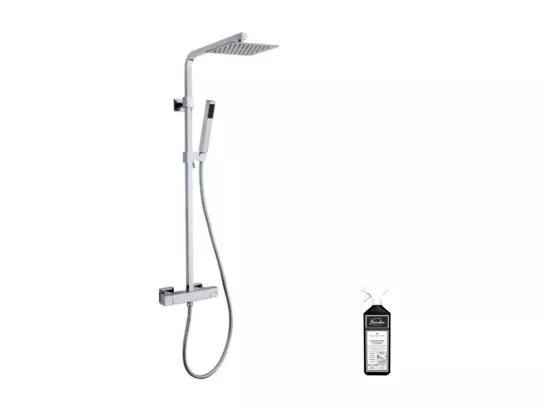 Colonne de douche PAINI Tank + nettoyant Briochin