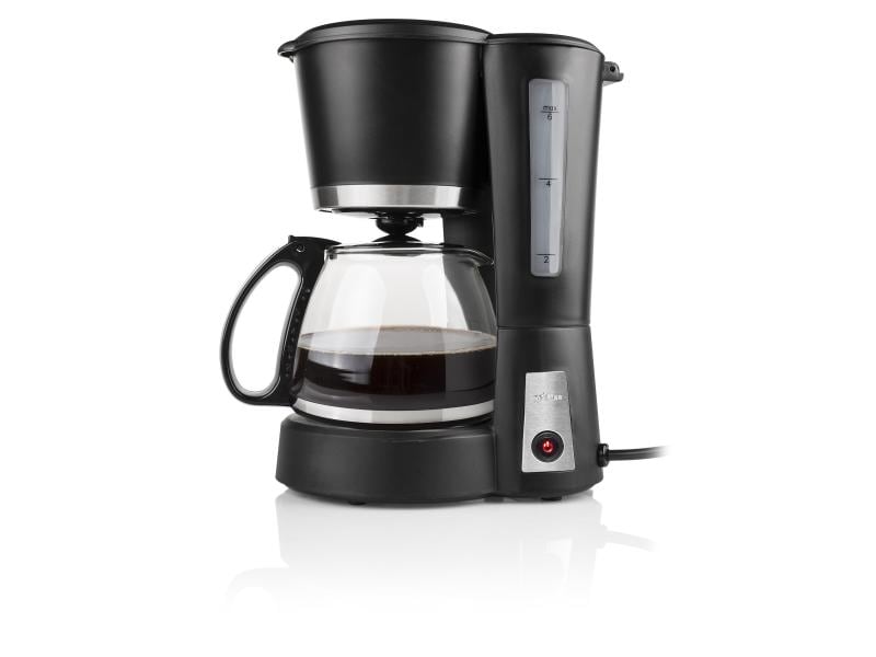 Tristar Filterkaffeemaschine CM-1233 Schwarz/Silber Kaffeeautomat