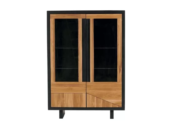 Buffet vitrine en bois FAIRLIE