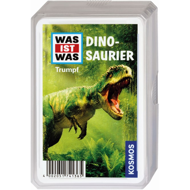 WAS IST WAS - Trumpf Kartenspiel - Dinosaurier