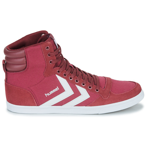 hummel - HUMMEL SLIMMER STADIL HIGH - Bordeaux