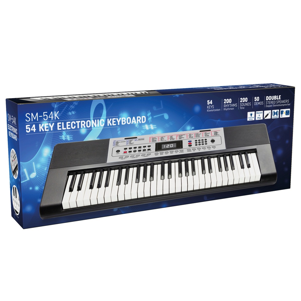 Elektronisches Keyboard SM-54K mit 54 Tasten
