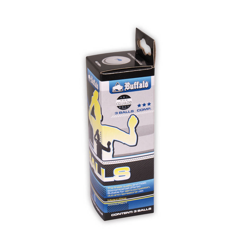 Tafeltennisballen Competitie 3* 3st. Tafeltennisballen Competitie 3*** 3stuks