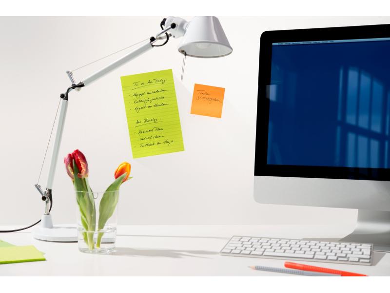Post-it Notizzettel Post-it Super Sticky 10.1 cm x 15.2 cm, Post-it Haftnotizen Super Sticky Grossformat
