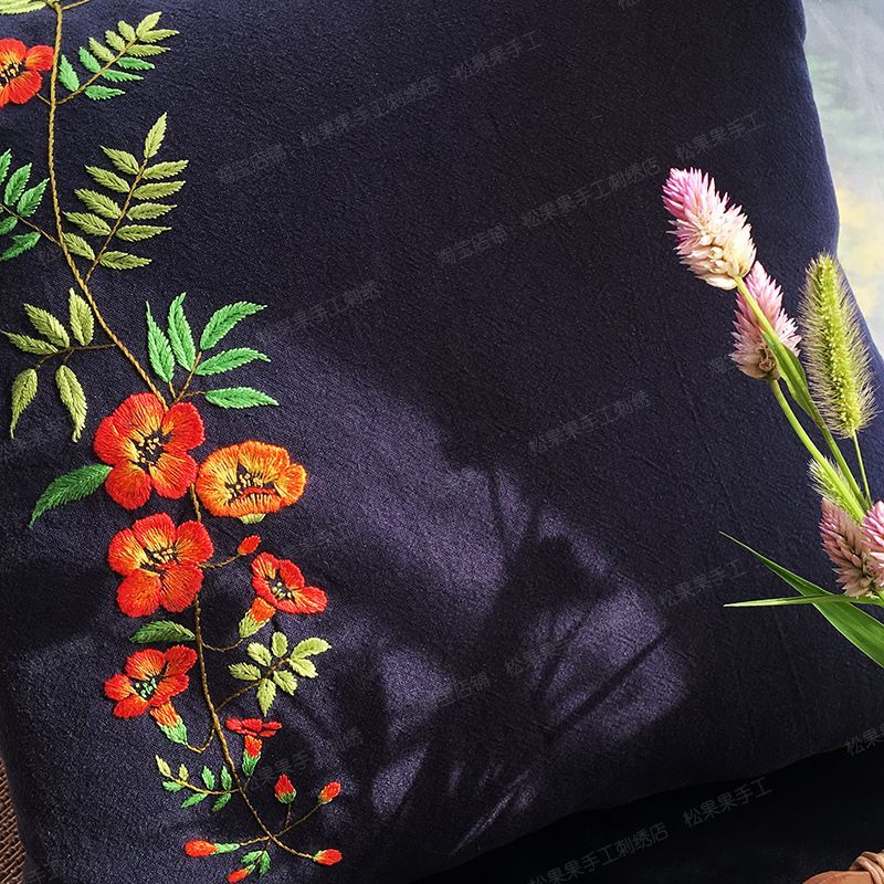 Embroidery Kingdom - DIY-borduurpakket voor een bloemenhoofdband