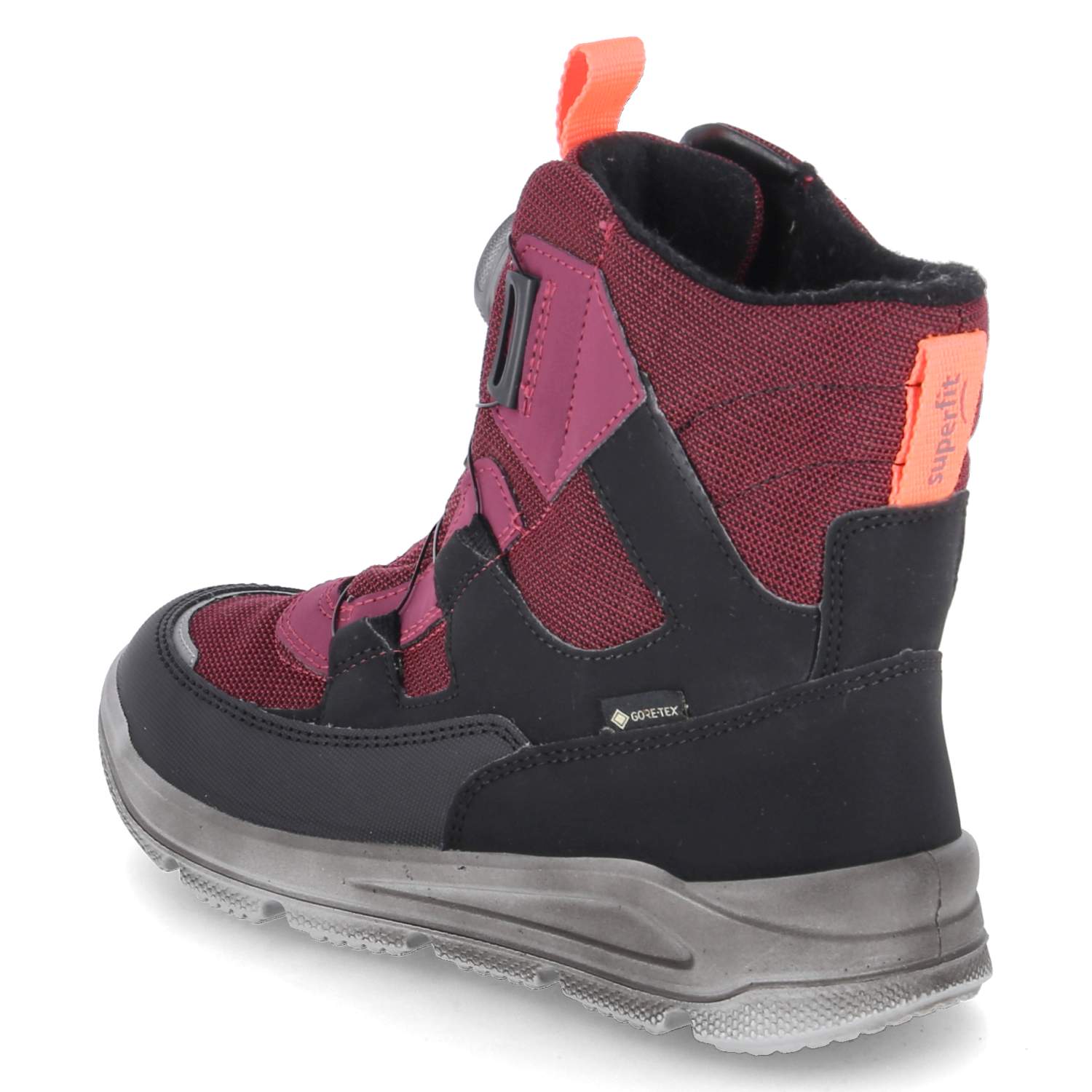 Superfit Winterstiefeletten MARS - rot/schwarz