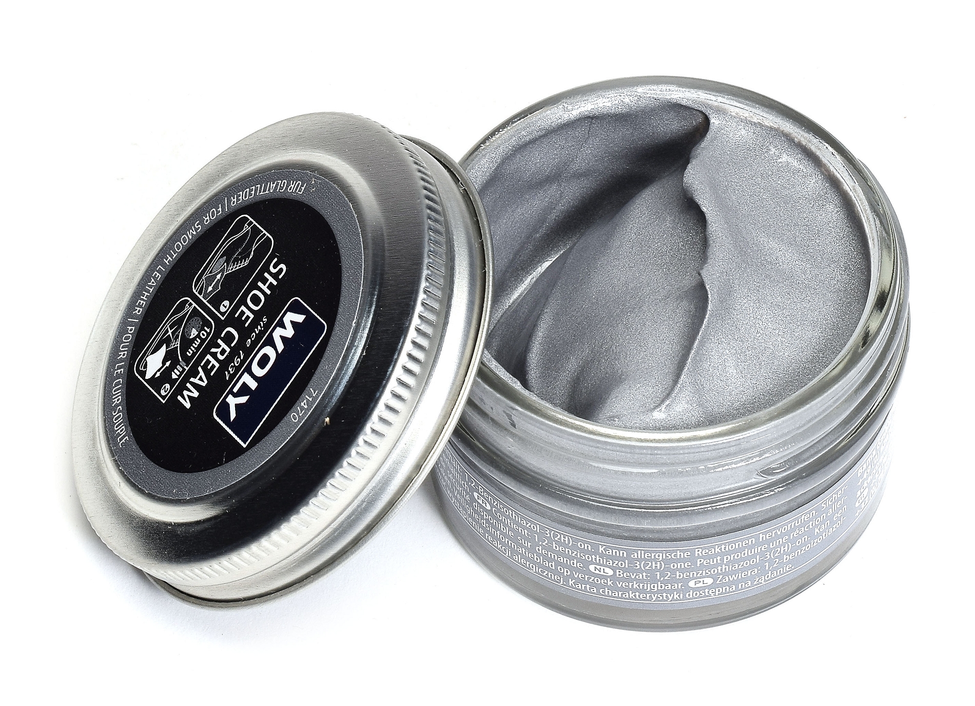 Woly shoe cream argent