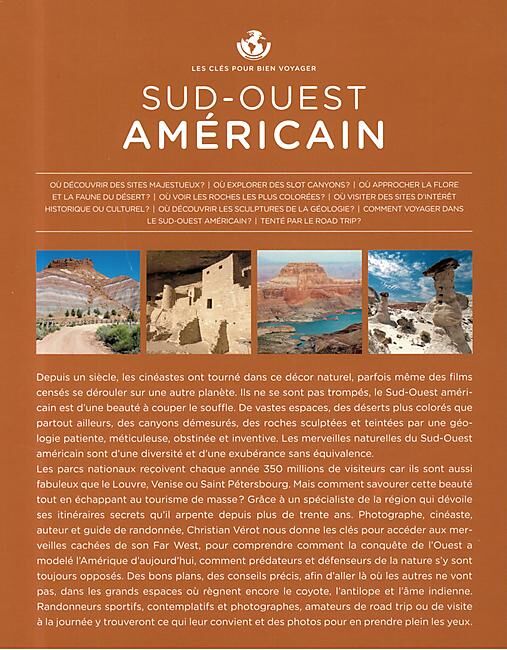 GLENAT - SUD OUEST AMERICAIN LES CLES POUR BIEN VOYAGER