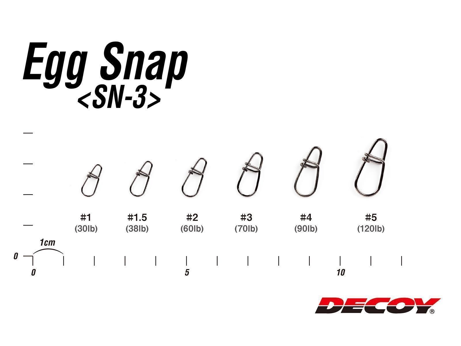 DECOY Egg Snap - Gr. 5 (54.4 kg / 120 lb)