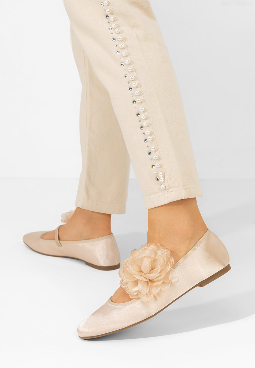 Ballerines femme dorées Wanita