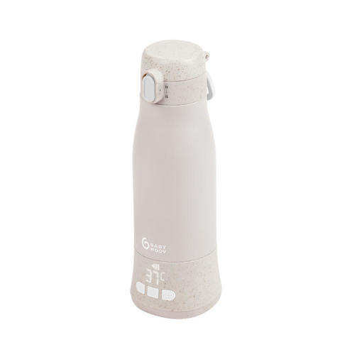 Moov & Feed chauffe-biberon nomade Beige - BABYMOOV