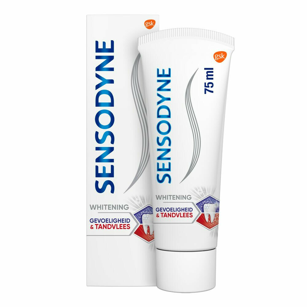 Sensodyne Tandpasta Gevoeligheid & Tandvlees Whitening75 ml