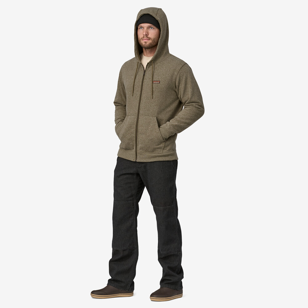 Herren-Arbeits-Hoodie mit durchgehendem Reißverschluss