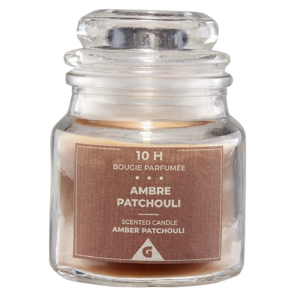 Bougie parfumée dans bonbonnière 10H