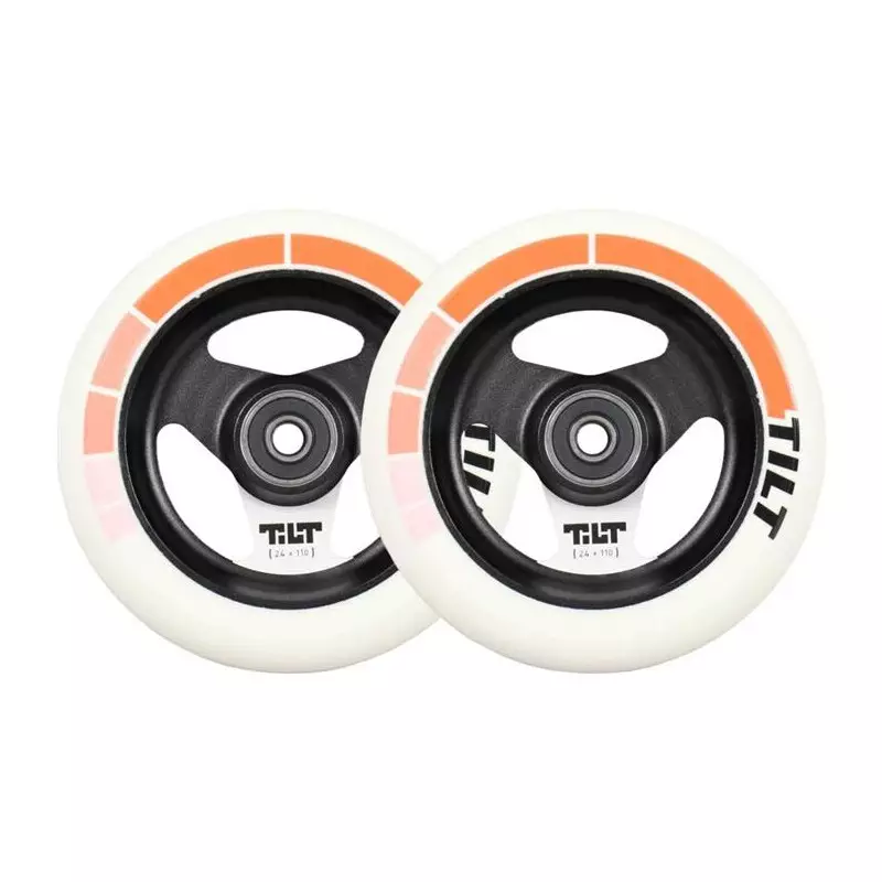 Paire de roues trottinette TILT Stage I Red Stripe 110mm