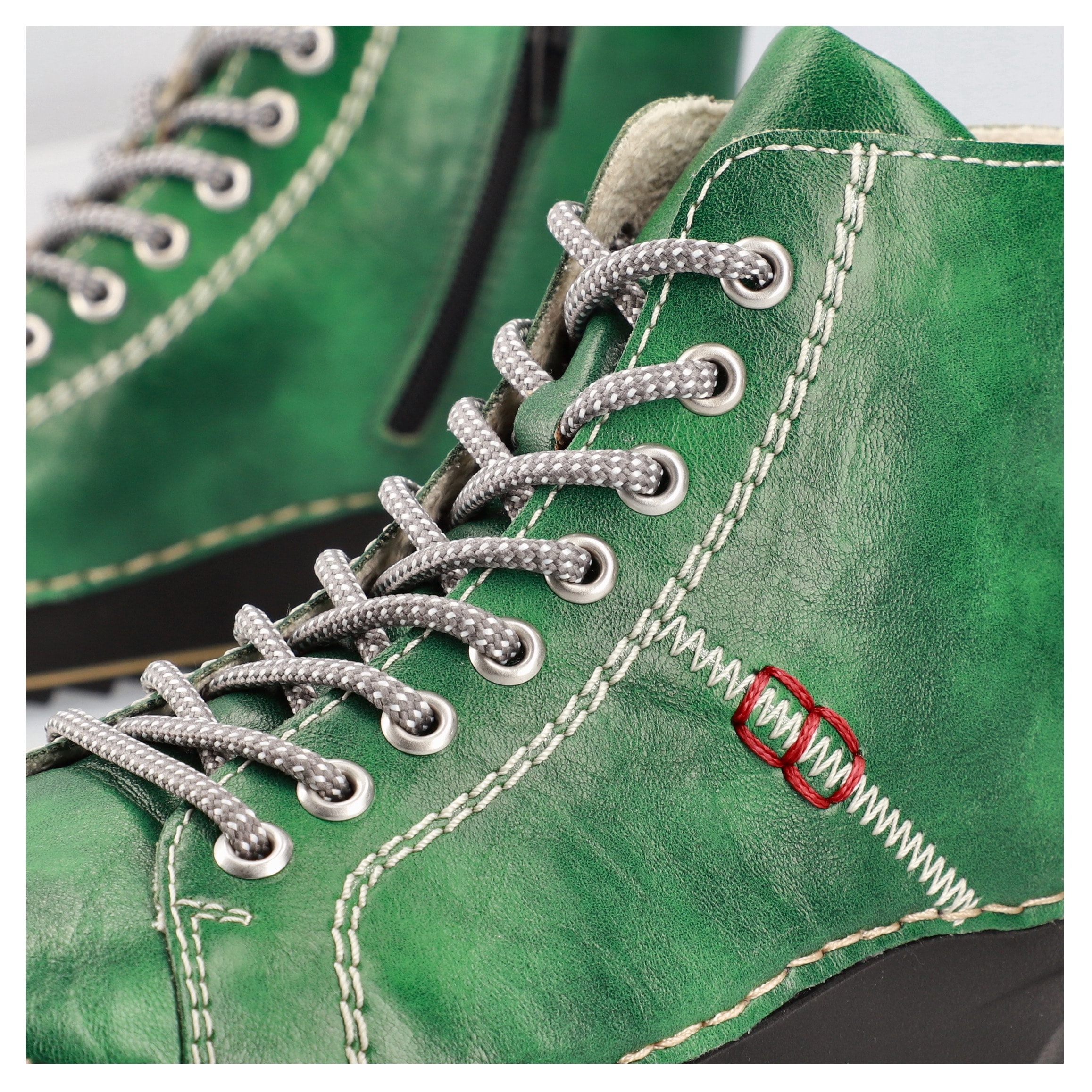Rieker Schnürboots  Schnürstiefelette, High Top Sneaker, Plateauboots mit Profilsohle
