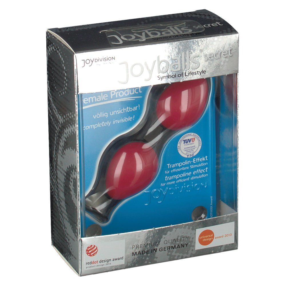 Joyballs® secret rot-schwarz