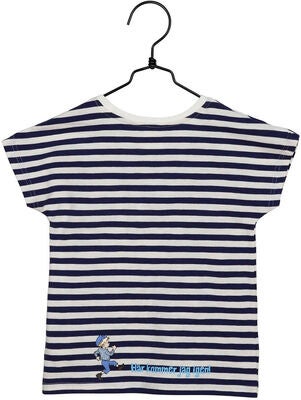 Emil Fra Lønneberget Hujedamej T-skjorte, Blue/White
