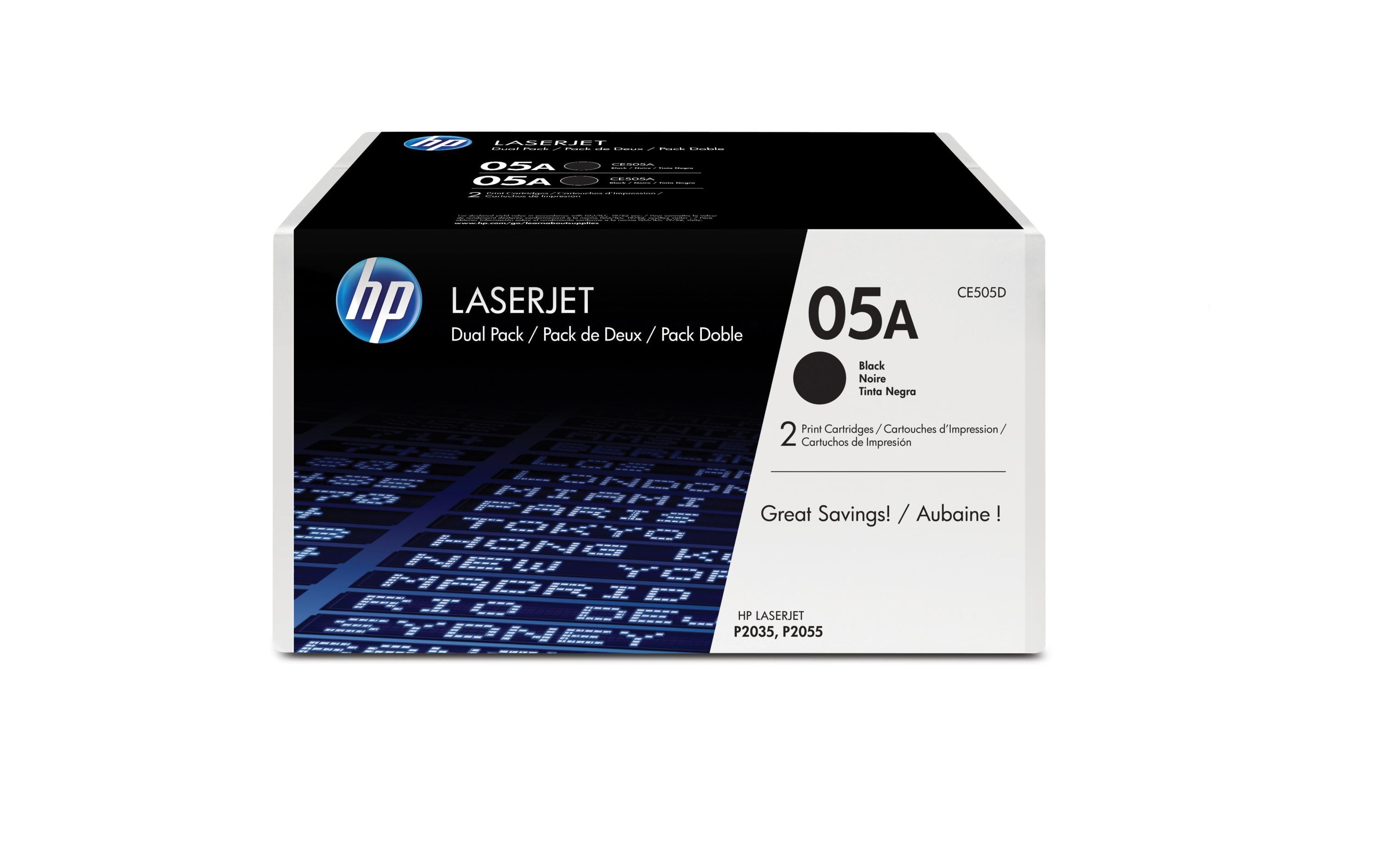 Toner Nr. 05A (CE505D) Black<br>Tonerkartusche