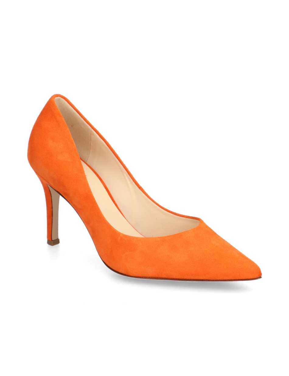Veloursleder Pumps
