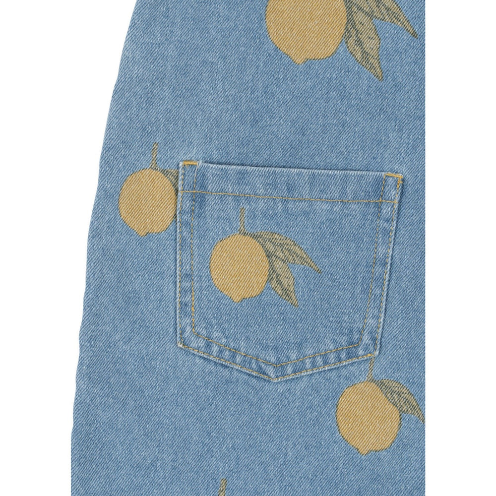 Køb Konges Sløjd Lemon Denim Magot Smækbukser GOTS