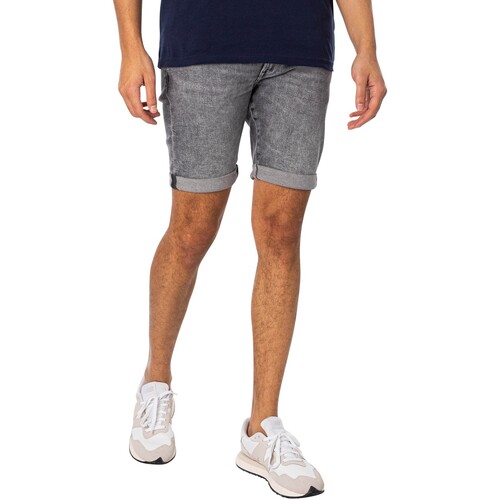 G-Star Raw - Shorts Vaqueros Ajustados Dahlia Gris