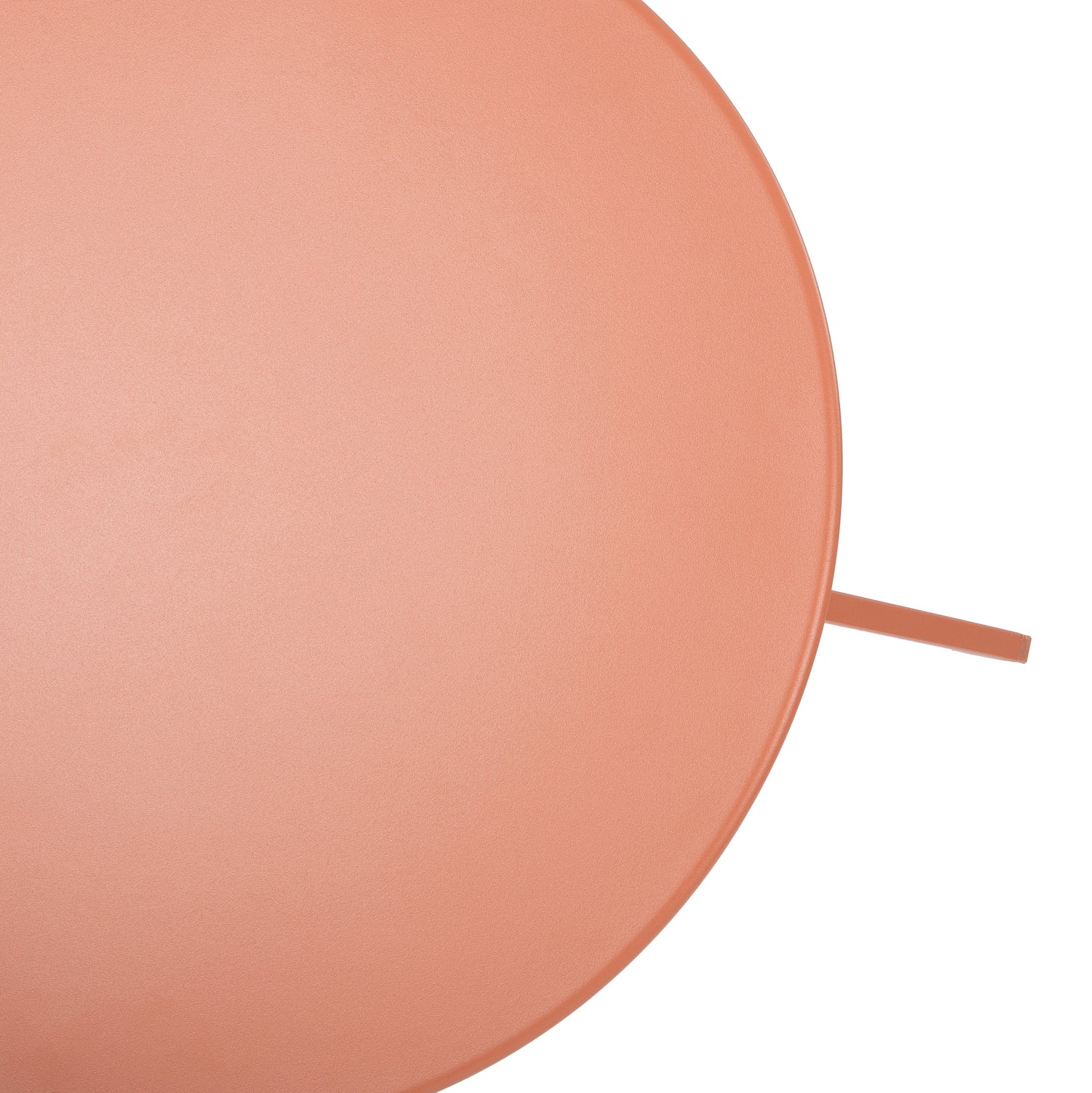 Intratuin bijzettafel Latte terracotta D 70 H 40 cm