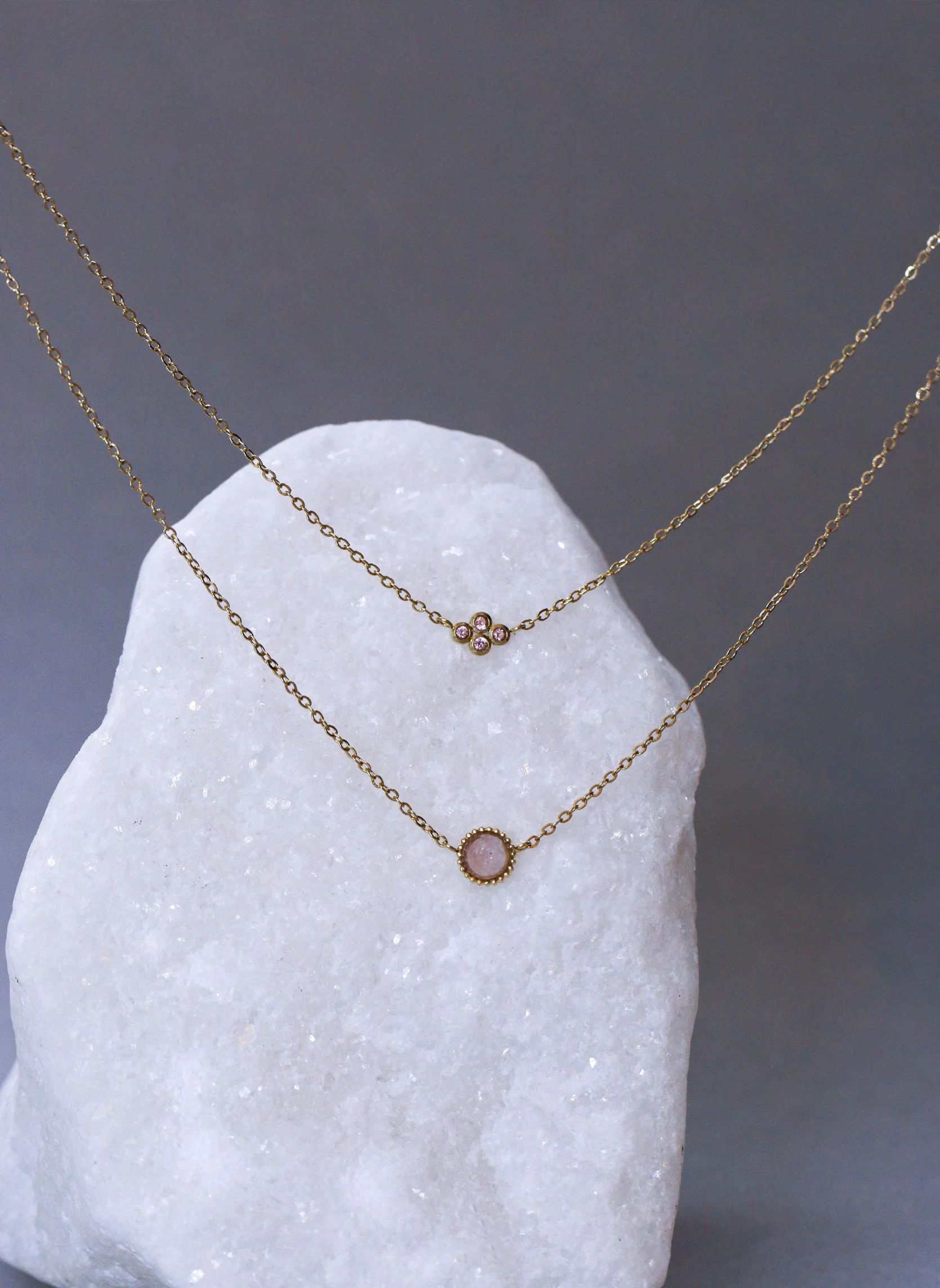 ATHENA - Collier chaîne athena | Vert