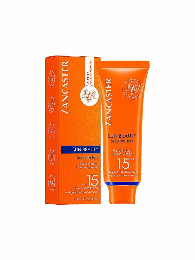 LANCASTER Sun Beauty Face Cream SPF15 50ml keine Farbe