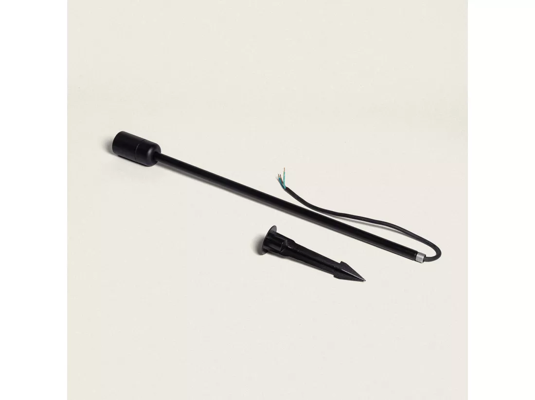 Balise Extérieure LED 4W 60 cm avec Piquet Glimme Noir mat