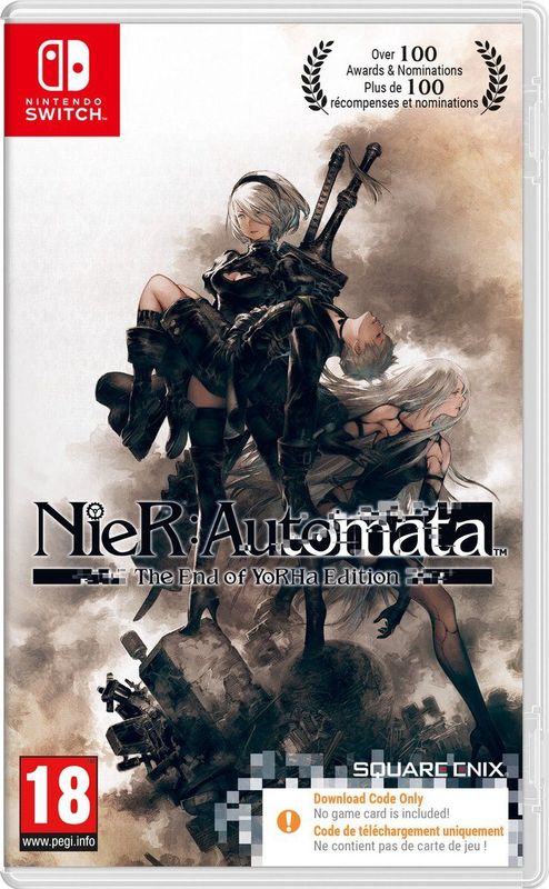 Nintendo - Nier: Automata - Switch Game - End Of Yorha Edition - Code In Box