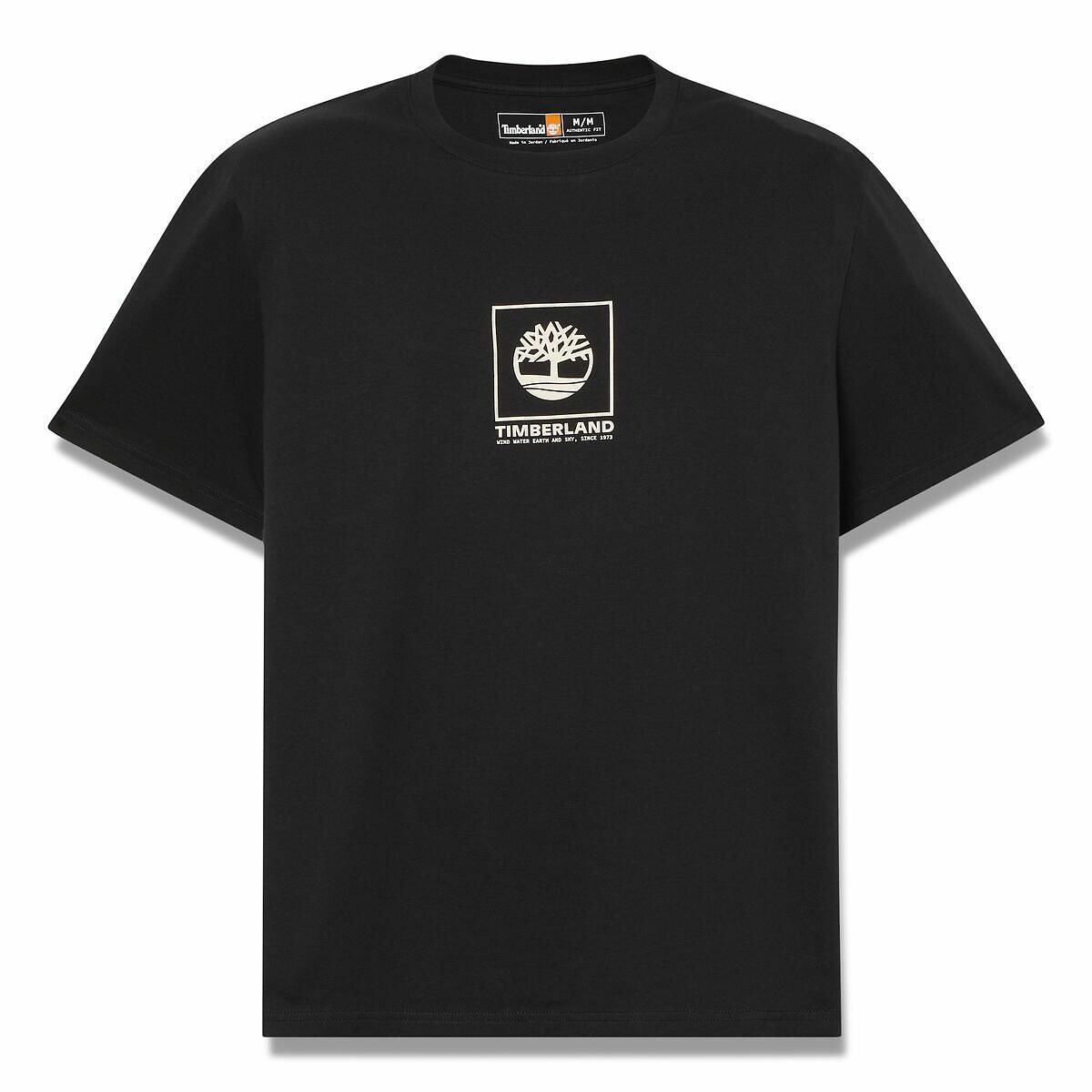 TIMBERLAND<br>Camiseta de gola redonda com logotipo