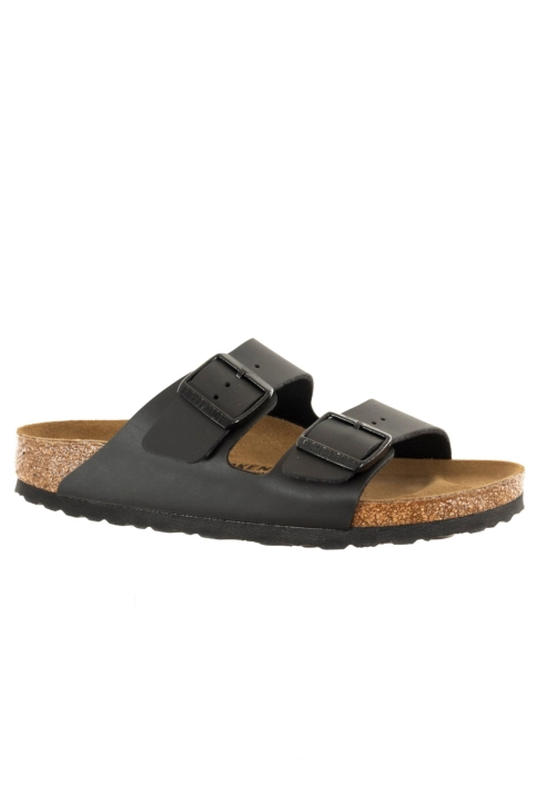 Sandales - nu-pieds birkenstock arizona bf narrow 00079 -black