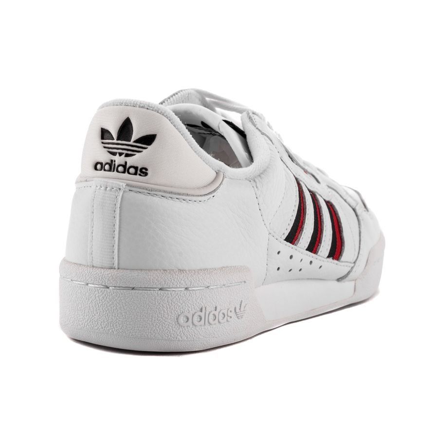 adidas Originals Chaussures Continental 80 Stripes - Blanc/Bleu Marine/Rouge