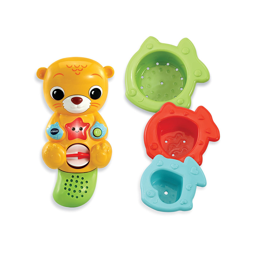 Jouet de bain Ma Petite Loutre de Bain avec 3 verseurs