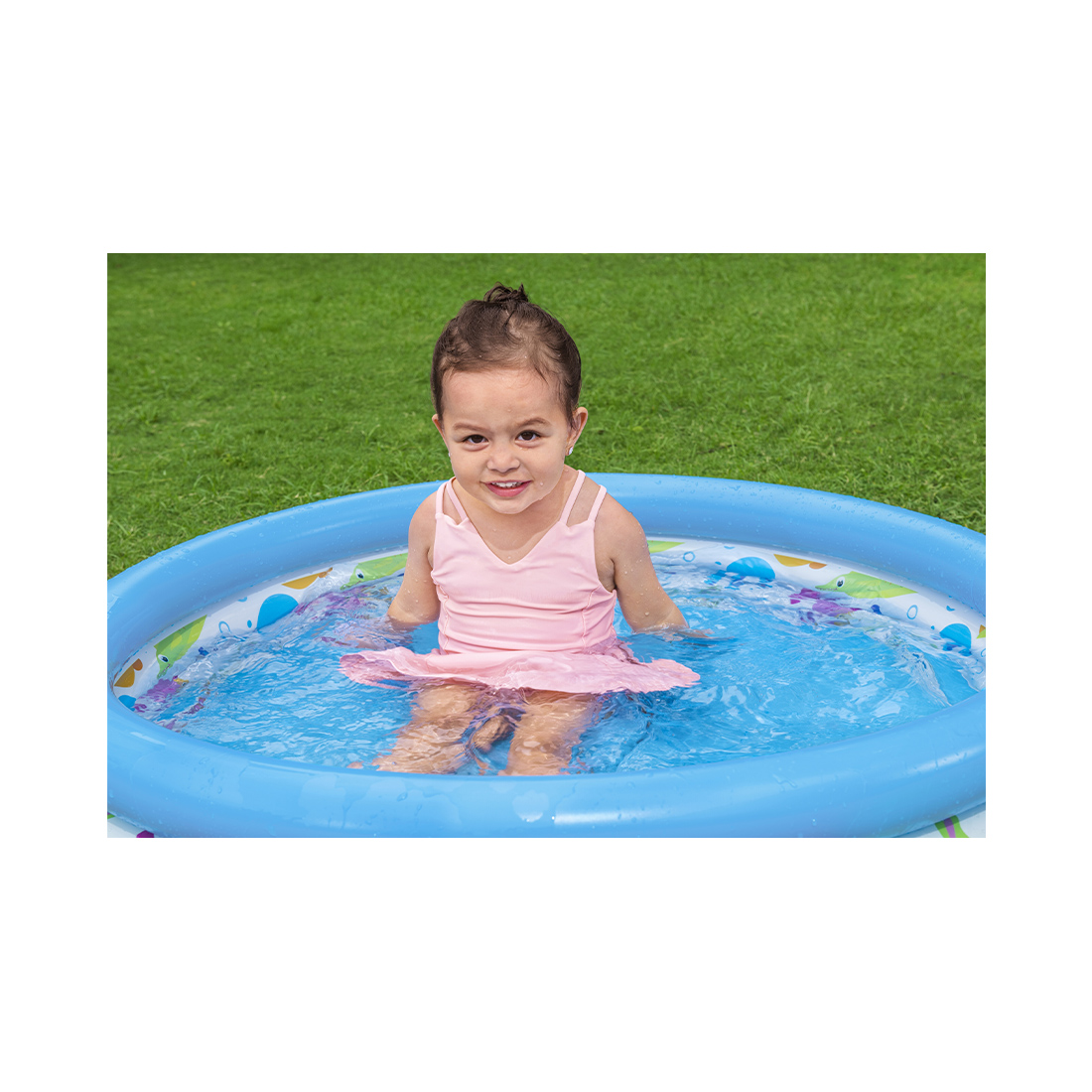 Bestway Planschbecken Coral Reef Crew Ø 102 x 25 cm