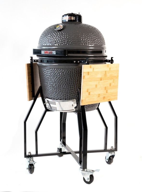 Grill Guru - Kamado Barbecue - Compleet - Grijs - Ø40cm