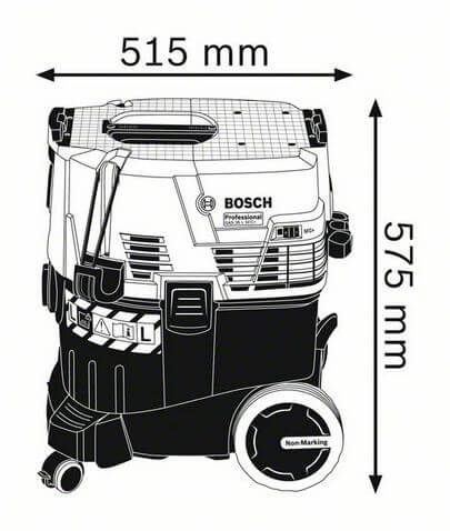 Bosch GAS 35 L SFC (NL LUX) Stofzuiger - 06019C3000