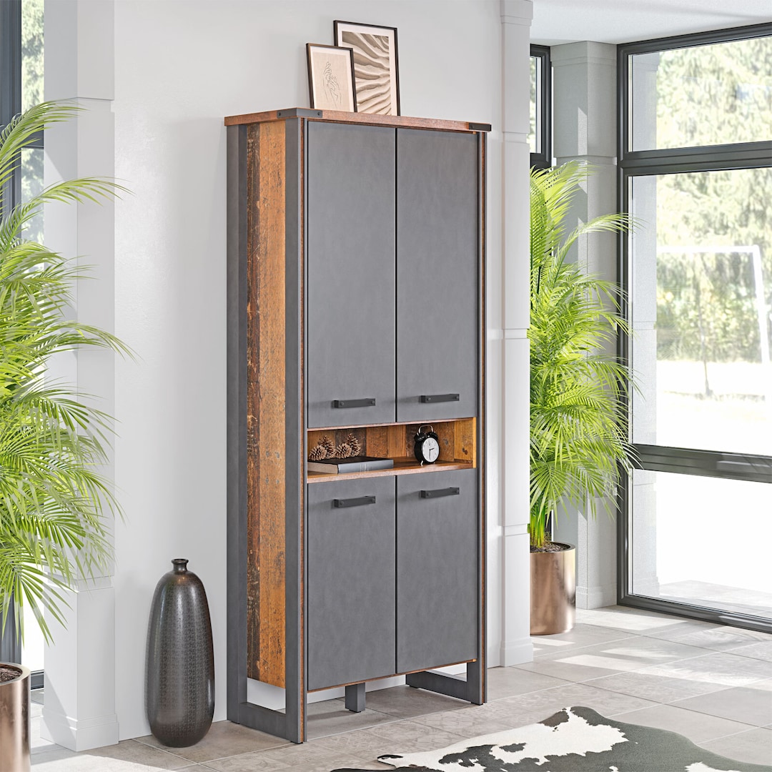 Büroschrank Prime Old Wood Nachbildung