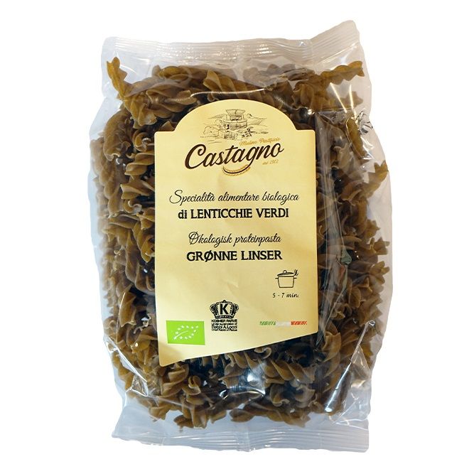 Castagno Grønne Linser Pasta