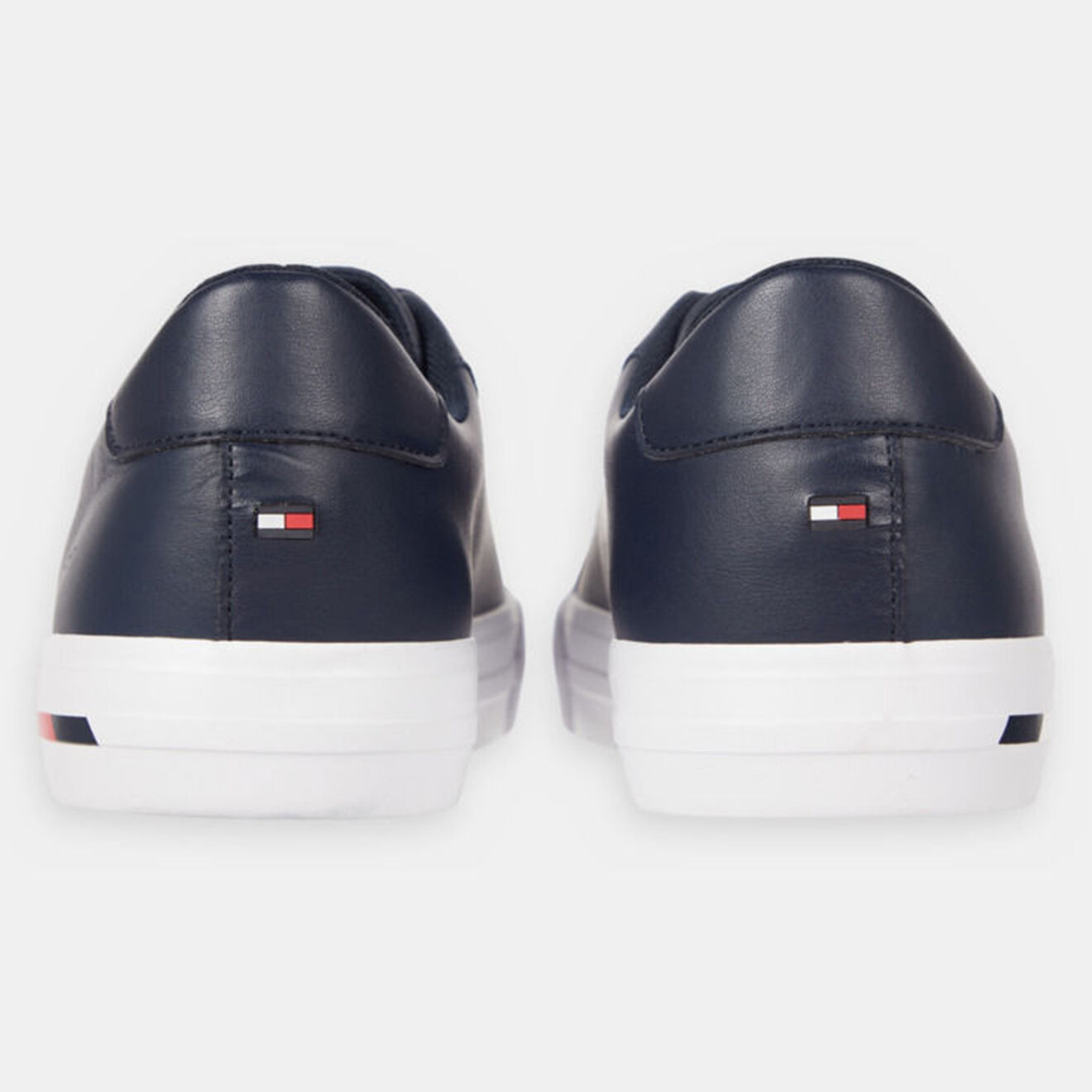 Tommy Hilfiger Baskets en Cuir Vulc Modern bleu marine