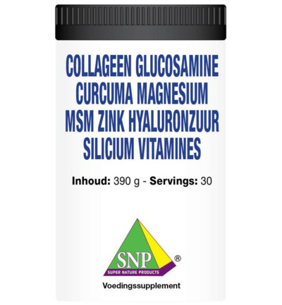 Snp Collageen Glucosamine Curcuma Magnesium Msm (390 gr)