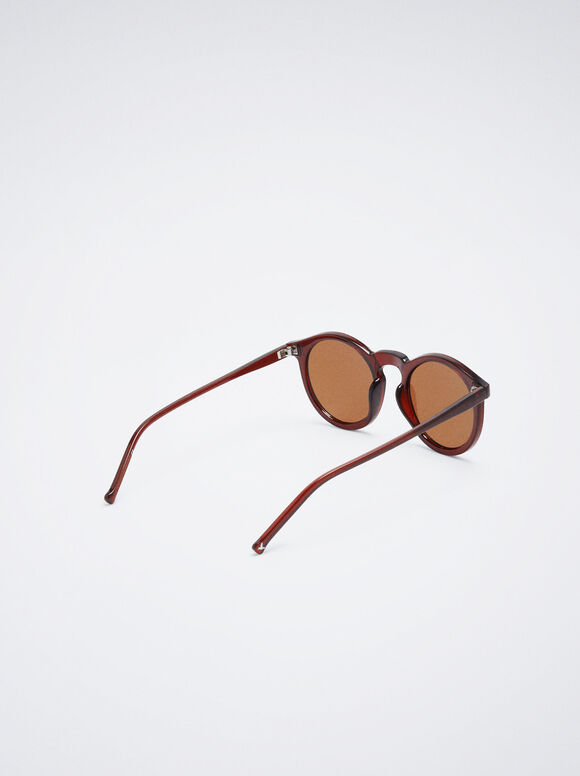 Gafas De Sol Redondas - Marrón