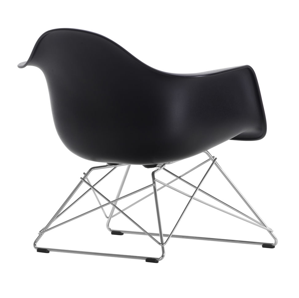 Fauteuil LAR RE chroom Deep Black