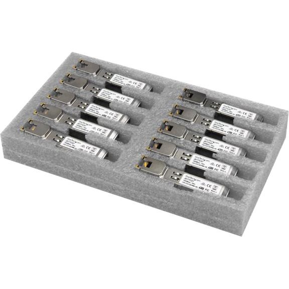 StarTech.com Module SFP GBIC compatible HPE J8177C - Transceiver 1000BASE-T - Paquet de 10