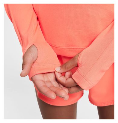Haut 1/2 zip Nike Dri-Fit Rose Fille