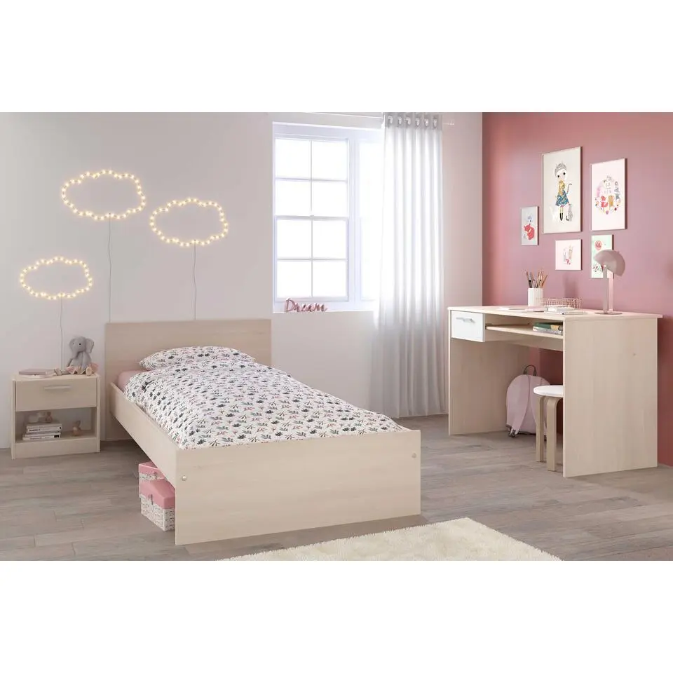 Kinderbed Charly 90x200 met bedlade
