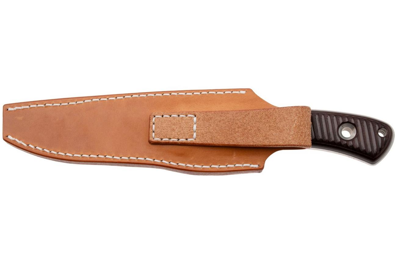 TRC Knives Polheim 15th Anniversary Edition, Satin RWL-34, Maroon Micarta survivalmes, Andrius Tricius design